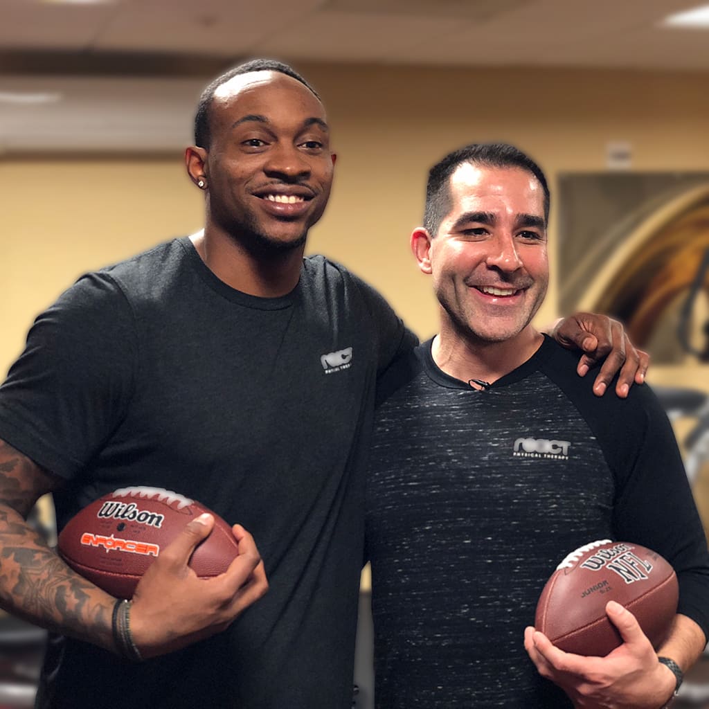 David Reavy and Alshon Jeffery